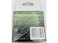 DELPHI Schutzkontakt-Steckdose, silber 250V~/ 16A, Steckanschluss, ohne Rahmen