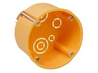 Hohlwanddose McPower, Ø68x45mm, inkl. Geräteschrauben, orange