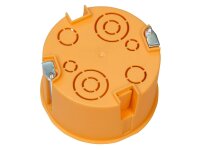 Hohlwanddose McPower, Ø68x45mm, inkl. Geräteschrauben, orange