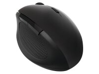 Maus, Wireless 2,4G Mouse, Optisch, schwarz, 1600dpi, Ergonomisches Design