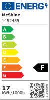 LED Renovierleuchte McShine, 17W, 1.520lm, 220°, 4000K, inkl. Aufhänger