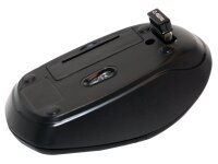 Maus, Wireless 2,4G Mouse, Optisch, schwarz
