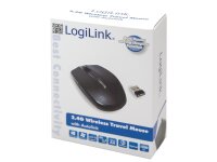 Maus, Wireless 2,4G Mouse, Optisch, schwarz