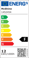 LED Renovierleuchte McShine, 12W, 1.050lm, 220°, 4000K, inkl. Aufhänger