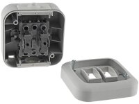 Wechsel Schalter Feuchtraum IP44 Aufputz 250V 10A (10 Stück)
