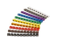 Kabelmarker-Clips McPower, bedruckt mit Ziffern 0-9,...