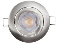 LED-Einbauleuchte McShine Eco-50 5W, 400lm, 3000K, step-dimmbar