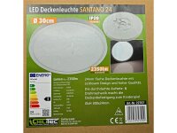 LED Deckenleuchte "Santano 24n"Ø 30cm, 24W, 2350lm, 4200K neutralweiß