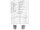 Satelliten Lautsprecher "CTB-40W" Paar40W, 8Ohm, 130x95x115mm, weiß