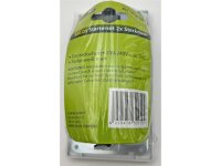 MILOS Set 2 Steckdosen+ 2-fach Rahmen 250V~/ 16A, Steckanschluss, Matt-weiß