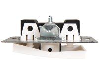 Wechselschalter McPower Flair, 250V~/10A, UP, weiß, inkl. Rahmen, 20er-Pack