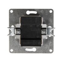 Wechselschalter McPower Flair, 250V~/10A, UP, weiß, inkl. Rahmen, 20er-Pack