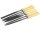 Nadelfeilen-Set 6-teilig, Holzgriff, 180mm