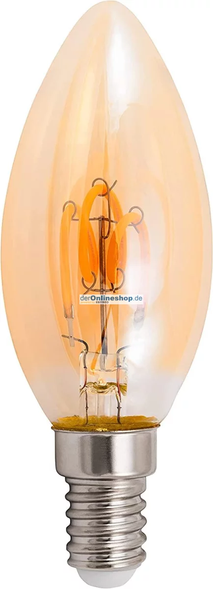 LED Filament Kerzenlampe McShine Retro E14, 1W, 90lm,...