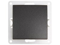 Wechselschalter McPower Flair, 250V~/10A, UP, anthrazit, 40er-Pack