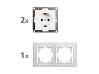 Steckdosen Set McPower Flair Beginner 2S-Style Profi...