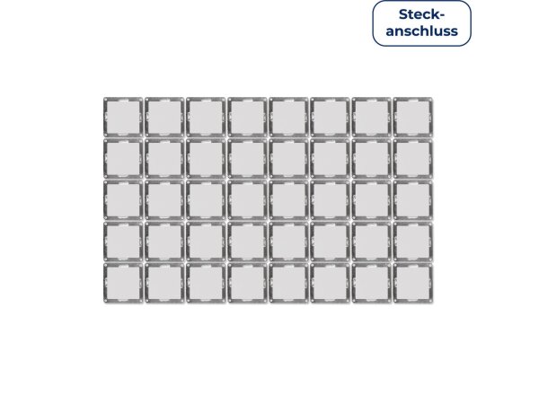 Wechselschalter McPower Cup 250V~/10A, UP, Klemmanschluss, weiß, 40er-Pack