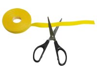 Kabelbinder aus Klettband, 4m, rot