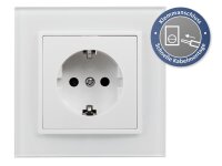 Schutzkontakt-Steckdose McPower Flair, 250V~/16A inkl....