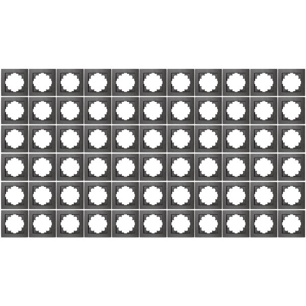 Rahmen McPower Flair, 1-fach, anthrazit, 66er-Pack
