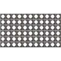 Rahmen McPower Flair, 1-fach, anthrazit, 66er-Pack