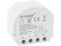 MILOS WiFi Unterputz Schalter + Dimmer Android + iOS-...