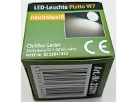 LED-Modul "Piatto W7" neutralweiß120°, 4200K, 230V, 7W, 550lm, 50x24mm