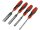 Stechbeitel Set, 4-teilig CRV, 6, 12, 18, 24mm