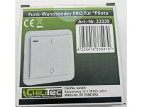 Funk-Wandsender PRO für "Pilota Casa"433,92MHz, max. 70m, Batterie CR2032