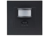 Unterputz IR Bewegungsmelder McShine LX-23 160°, 500W, LED geeignet, anthrazit