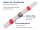 Lötverbinder McPower, Ø2,7mm - rote Markierung, 0,5-1,0mm² Kabel, 20er-Pack