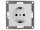 Schutzkontakt-Steckdose McPower Cup 250V~/16A, UP, Einsteckschutz, 18er-Pack