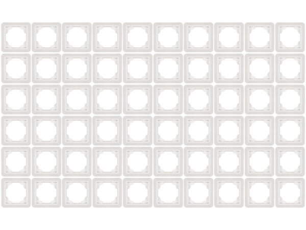 Rahmen McPower Cup 1-fach, weiß, 60er-Pack
