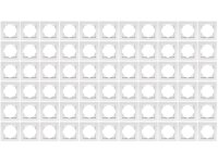 Rahmen McPower Flair, 1-fach, weiß, 66er-Pack