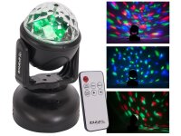 LED-Moving Head IBIZA LMH-ASTRO 6x RGB LEDs, 18W