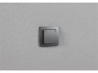 Schutzkontakt-Steckdose McPower Flair, 250V~/16A, IP44, anthrazit, 12er-Pack