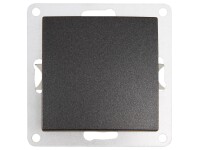Wechselschalter McPower Flair 250V~/10A, Klemmanschluss, anthrazit, 40er-Pack