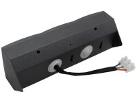 Steckdosenblock McPower Flair anthrazit, 2-fach Schutzkontakt + Schalter