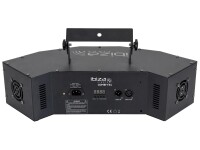 LED-Lichteffekt IBIZA COMBI-FX4 DMX gesteuert, 3in1 Wash-Moon-Strobe