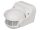 IR Bewegungsmelder McShine LX-119, 180°, 1.200W, IP44, weiß, LED geeignet