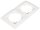 Rahmen McPower Flair, 2-fach, weiß, 33er-Pack