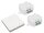 Funk-Schalter Set McPower Kinetic 2x Empfänger + 2-fach Wandtaster, max. 2300W