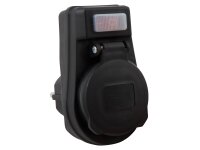 Steckdosenadapter McPower mit Schalter, 230V/3500W, IP44...