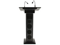 Aktives Konferenz-Rednerpult BST AMC73-B 90W, 4...