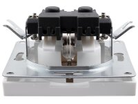 Schutzkontakt-Steckdose McPower Shallow 250V~/16A, Einsteckschutz, 18er-Pack