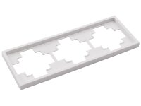 Rahmen McPower Shallow 3-fach, weiß