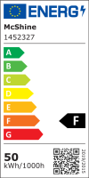 LED Feuchtraumleuchte McShine FL-150 IP65, 4500lm, 4000K, 150cm, neutralweiß