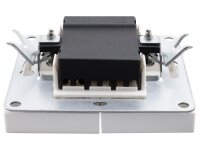 Serien-Schalter McPower Shallow 2-fach, 250V~/10A, UP, Klemmanschluss, weiß