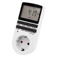 Digitale Zeitschaltuhr McPower WZ-10 10 Programme, 24Std...
