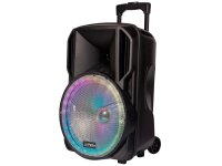 Mobile Beschallungsanlage PARTY PARTY-15RGB 800W, Bluetooth, LED-Beleuchtung